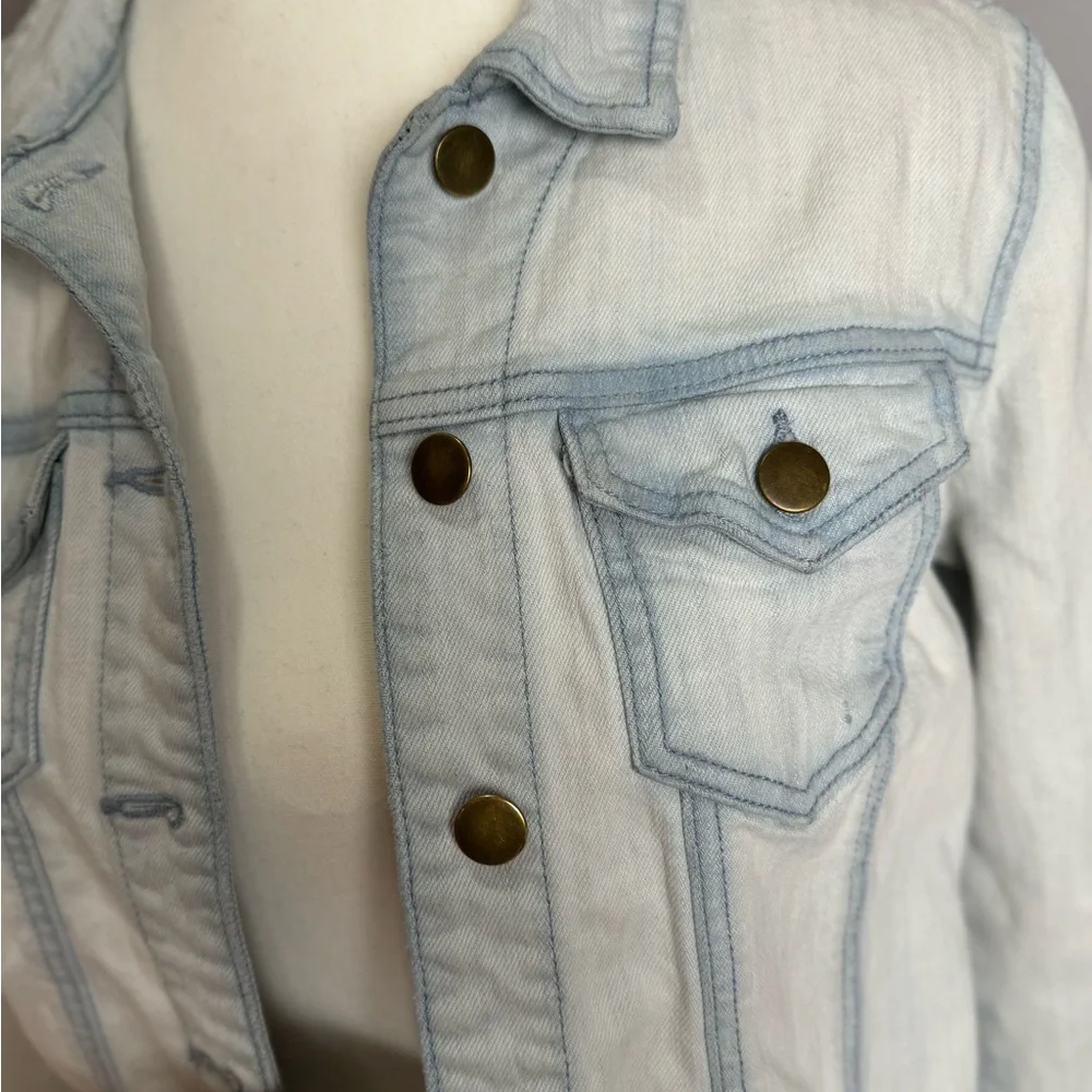 Rubbish denim light was jacket - Picture 2 of 12